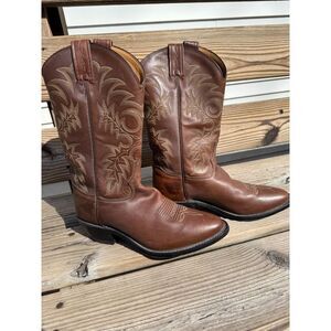 Tony Lama Kango Stallion Americana Men's Size 8.5 D Leather Western Boots